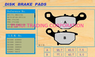Motorcycle Brake Pad AN125