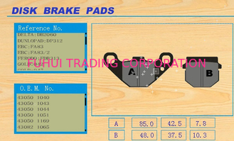 Motorcycle Parts Brake Pad