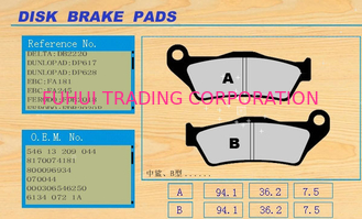 Motorcycle Parts Brake Pad