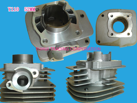 Motorcycle parts cylinder block with clear bore surface cross hatch patten Y110 52mm A-085