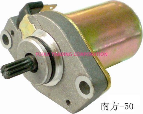 Rated voltage 12V Iron / aluminum motorcycle parts starter motor for Yamaha JOG50
