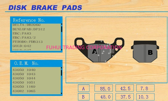 Motorcycle Parts Brake Pad